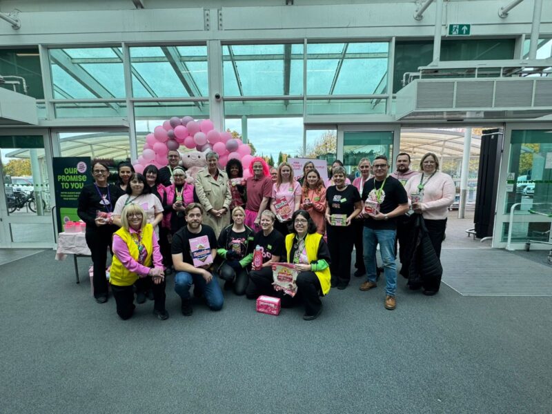 Polly Billington MP with local community fundraisers